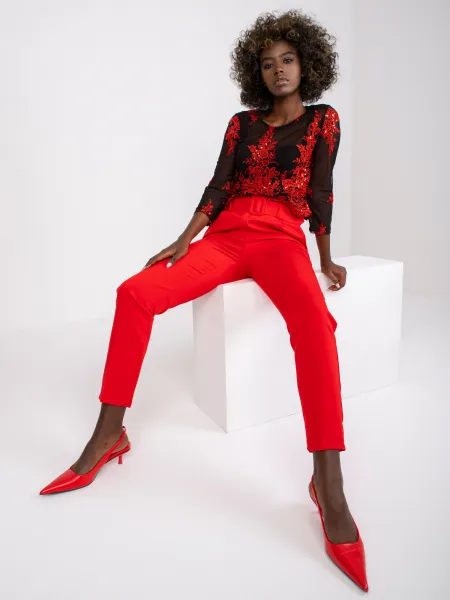 Trousers-DHJ-SP-12787.21X-red