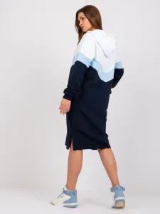 Dress-RV-SK-7462.00-white-navy blue