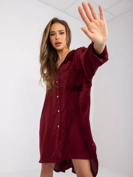 Dress-DHJ-SK-13938-1.63P-burgundy