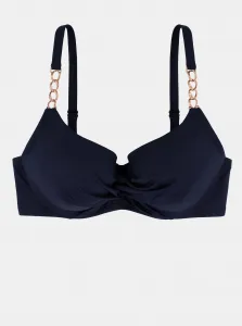 Dark blue swimsuit top DORINA - Women