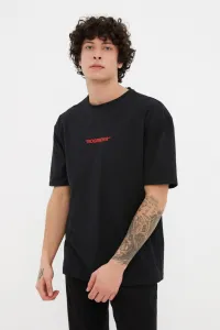 Trendyol T-Shirt - Μαύρο - Κανονική εφαρμογή