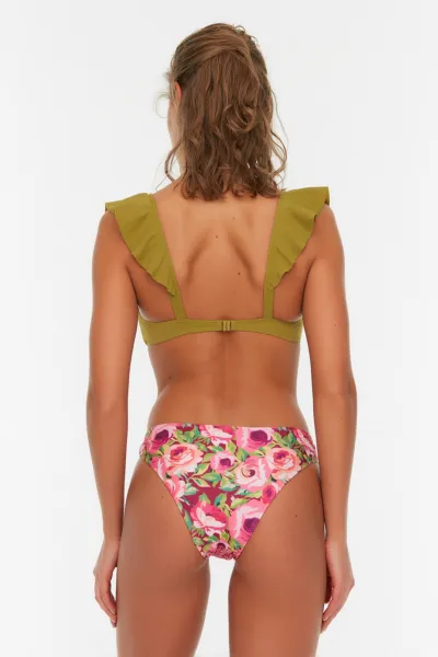 Bikiny spodný diel Trendyol Floral patterned