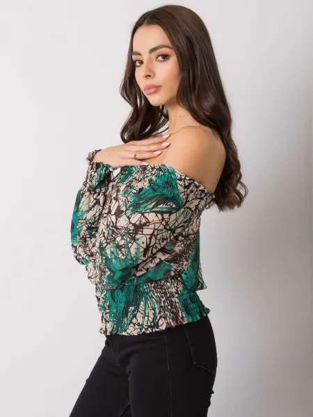 Blouse-DHJ-BZ-15175.05P-green