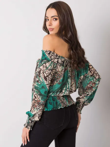 Blouse-DHJ-BZ-15175.05P-green