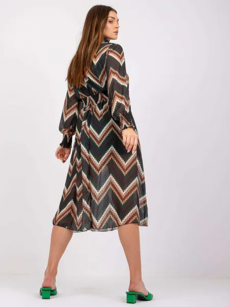 Dress-DHJ-SK-15177.06P-dark green