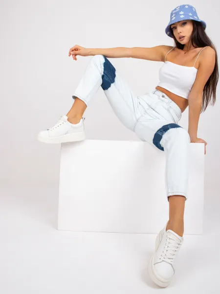 Jeans trousers-RO-SP-PNT-N10.50P-light blue