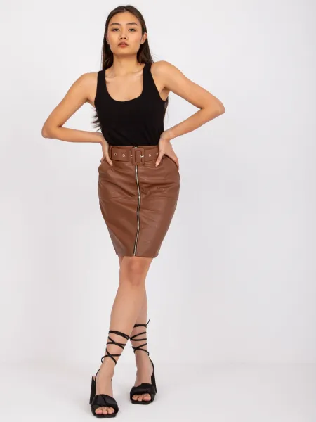 Skirt-DHJ-SD-5836.46P-brown
