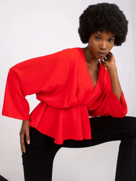 Blouse-DHJ-BZ-11979.67-red