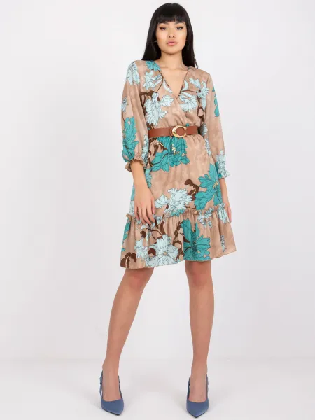 Dress-LC-SK-22K-3039.51P-dark beige