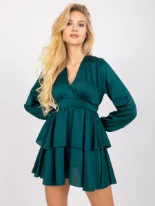 Dress-DHJ-SK-15178.45P-dark green