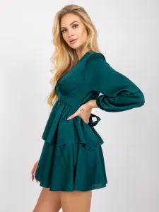 Dress-DHJ-SK-15178.45P-dark green