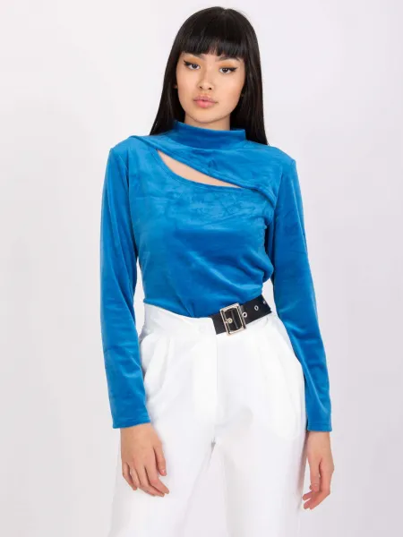 Blouse-DHJ-BZ-6561.09P-dark blue