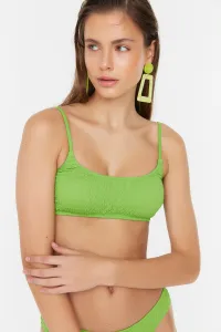 Trendyol Green Bralette Gippe Bikini Top