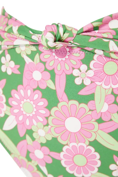 Trendyol Pink Floral Print Bikini Bottoms