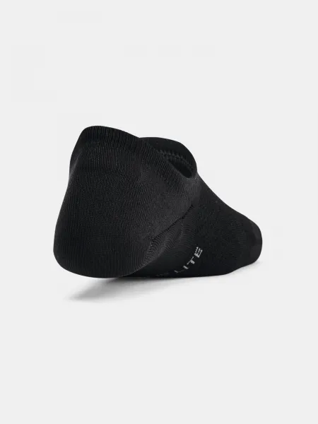 Ponožky Under Armour UA Breathe Lite Ultra Low 3p - čierna