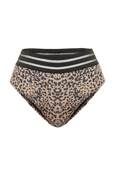 Bikiny spodný diel Trendyol Leopard print