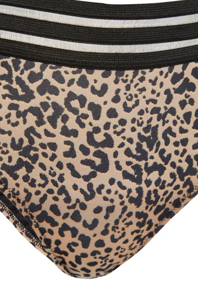 Bikiny spodný diel Trendyol Leopard print