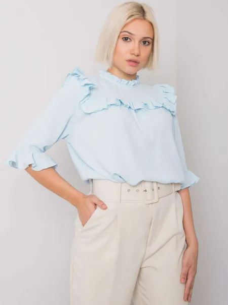 Blouse-CHA-BZ-3312.30-light blue