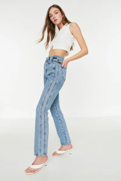 Trendyol Jeans - modrá - priateľ