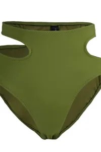 Trendyol khaki vystrihol detailné spodné diely bikín