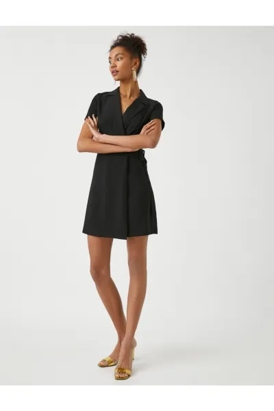 Dámske šaty Koton V-neck
