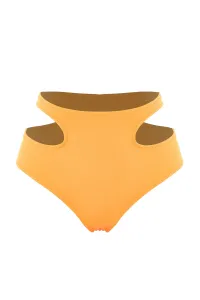 Trendyol Bikini Bottom - Orange - Plain
