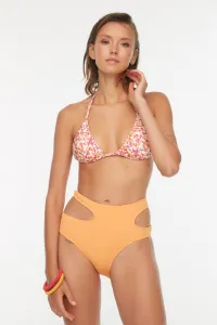 Trendyol Bikini Bottom - Orange - Plain