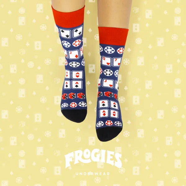 Ponožky Frogies Poker