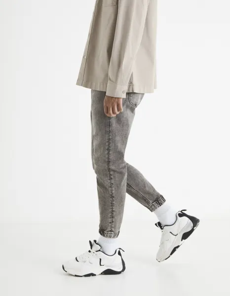 Slim fit pre mužov Celio - sivá