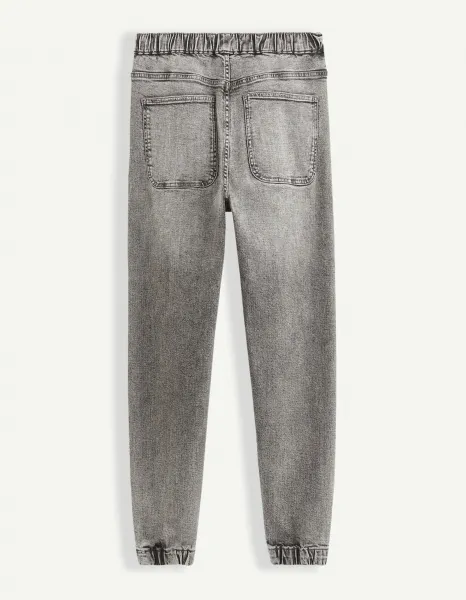 Slim fit pre mužov Celio - sivá