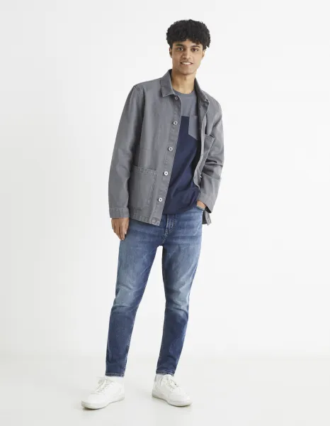 Celio Cotton T-Shirt Becolored with Pocket - Men's