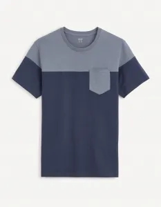 Celio Cotton T-Shirt Becolored with Pocket - Men's