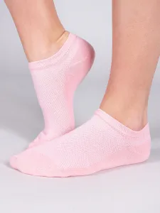 Yoclub Kids's Girls' Ankle Thin Cotton Socks Basic Plain Colours 6-pack SKS-0027G-0000