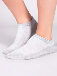 Yoclub Kids's Girls' Ankle Thin Cotton Socks Basic Plain Colours 6-pack SKS-0027G-0000