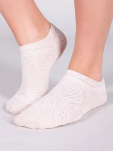 Yoclub Kids's Girls' Ankle Thin Cotton Socks Basic Plain Colours 6-pack SKS-0027G-0000