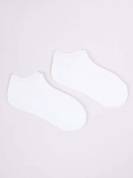 Yoclub Kids's Girls' Ankle Thin Cotton Socks Basic Plain Colours 6-pack SKS-0027G-0000