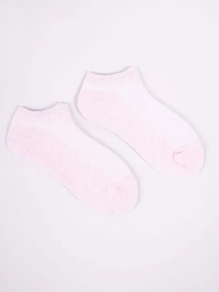Yoclub Kids's Girls' Ankle Thin Cotton Socks Basic Plain Colours 6-pack SKS-0027G-0000