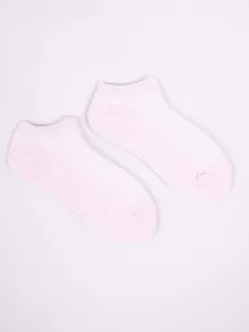 Yoclub Kids's Girls' Ankle Thin Cotton Socks Basic Plain Colours 6-pack SKS-0027G-0000