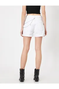 Koton Women's White Shorts & Bermuda