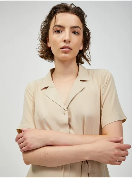 Dámske šaty Pieces Beige