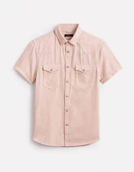 Celio Nasunny Short Sleeve Shirt - Mens