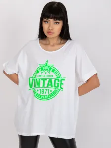 T-shirt-DHJ-TS-6860.26X-white-green