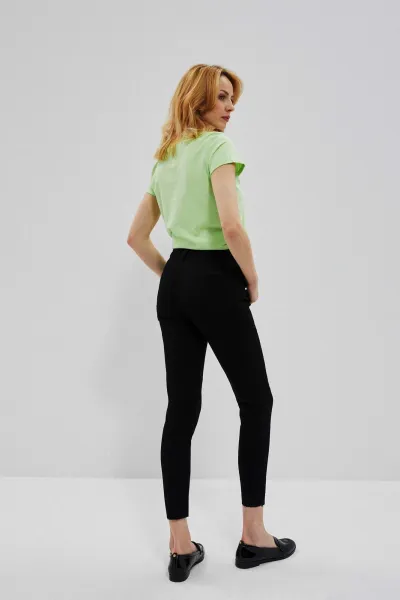 Marisse Medium Waist Jeans L-Je-3701 Black