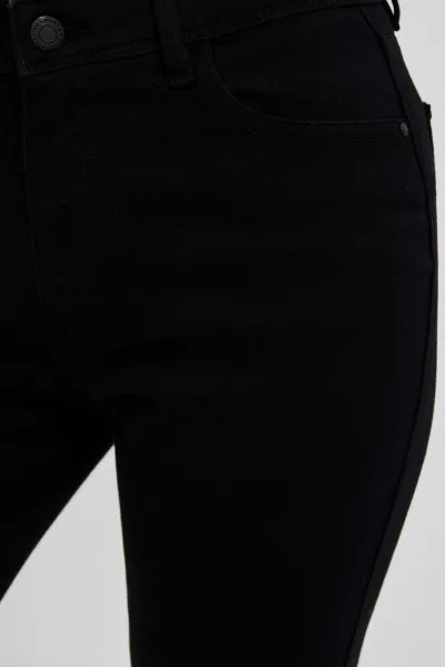 Marisse Medium Waist Jeans L-Je-3701 Black