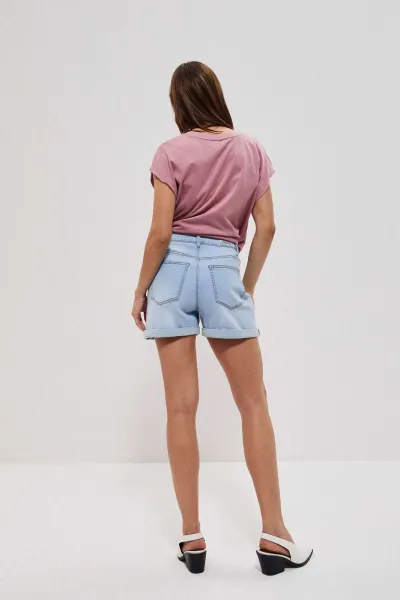 Marisse Bermuda Shorts L-Sh-3712 L.Blue