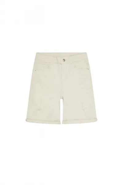 Marisse Ripped Shorts L-Sh-3700 L.Beige