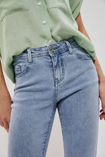 Marisse Medium Waist Jeans L-Je-3700 L.Blue