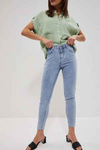 Marisse Medium Waist Jeans L-Je-3700 L.Blue