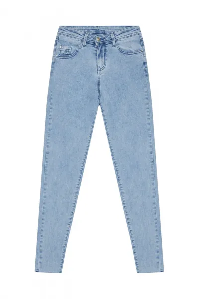Marisse Medium Waist Jeans L-Je-3700 L.Blue