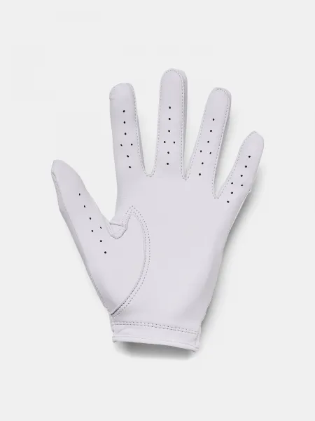 Biela dámska golfová kožená rukavica Under Armour UA Women IsoChill Golf Glove (1ks)